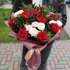 Букет цветов «Утренняя прохлада»